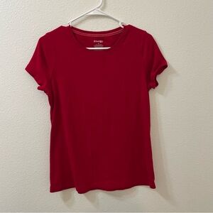 St. John’s bay t shirt red medium